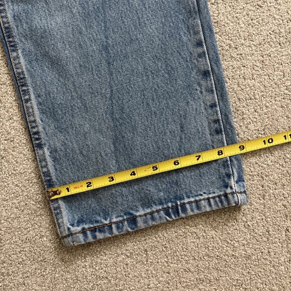 Levi's Men's Stay Loose Ankle Straight Blue Jeans Light Wash Size 33/32 Cotton - Picture 4 of 9